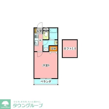 グリーンゲイブルズの物件間取画像